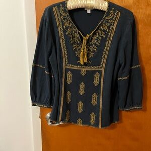 Garnet Hill Boho top.